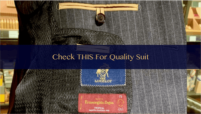 Check this to identify a quality suit
