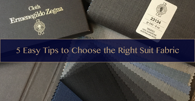 Men's Suit Fabric - 5 Easy Tips You Must Know to Choose the Right One