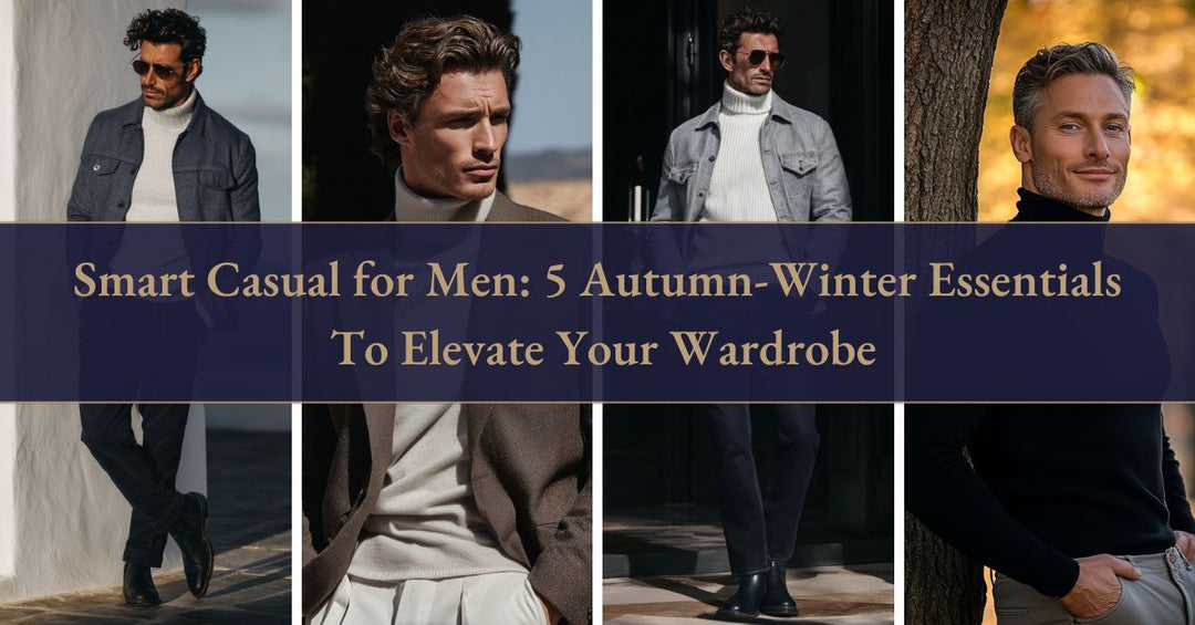Smart Casual for Men 2026: 5 Autumn-Winter Essentials - The Lancelot