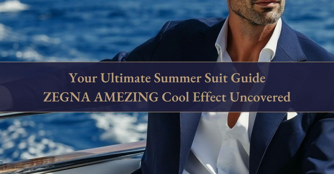 The Ultimate Summer Suit Guide - ZEGNA AMEZING Cool Effect Uncovered - The Lancelot